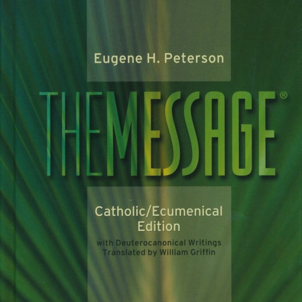 The Message: Catholic/Ecumenical Edition, Hardcover - NEW